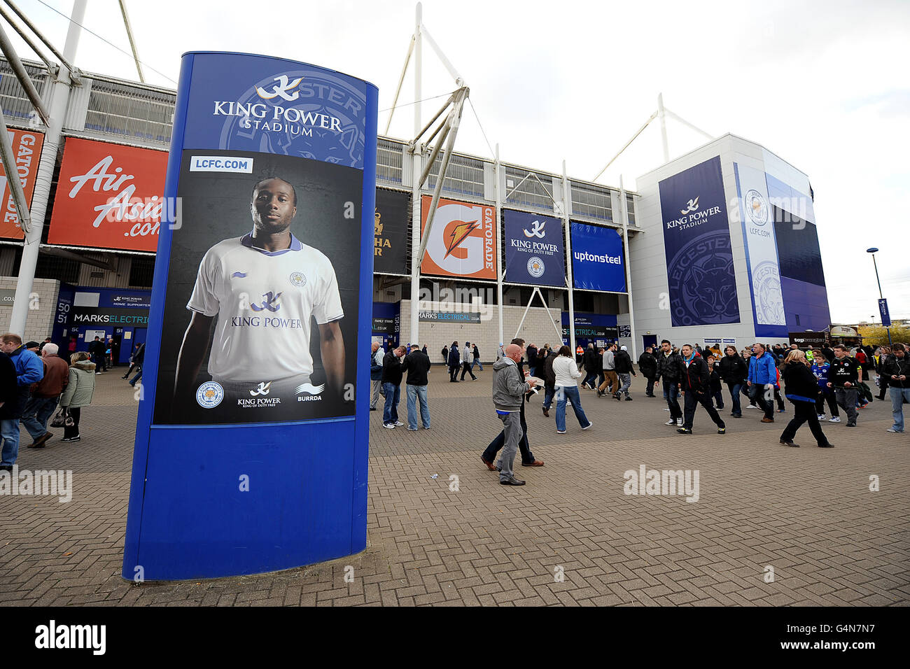 Soccer - npower Football League Championship - Leicester City v Leeds United - King Power Stadium Banque D'Images