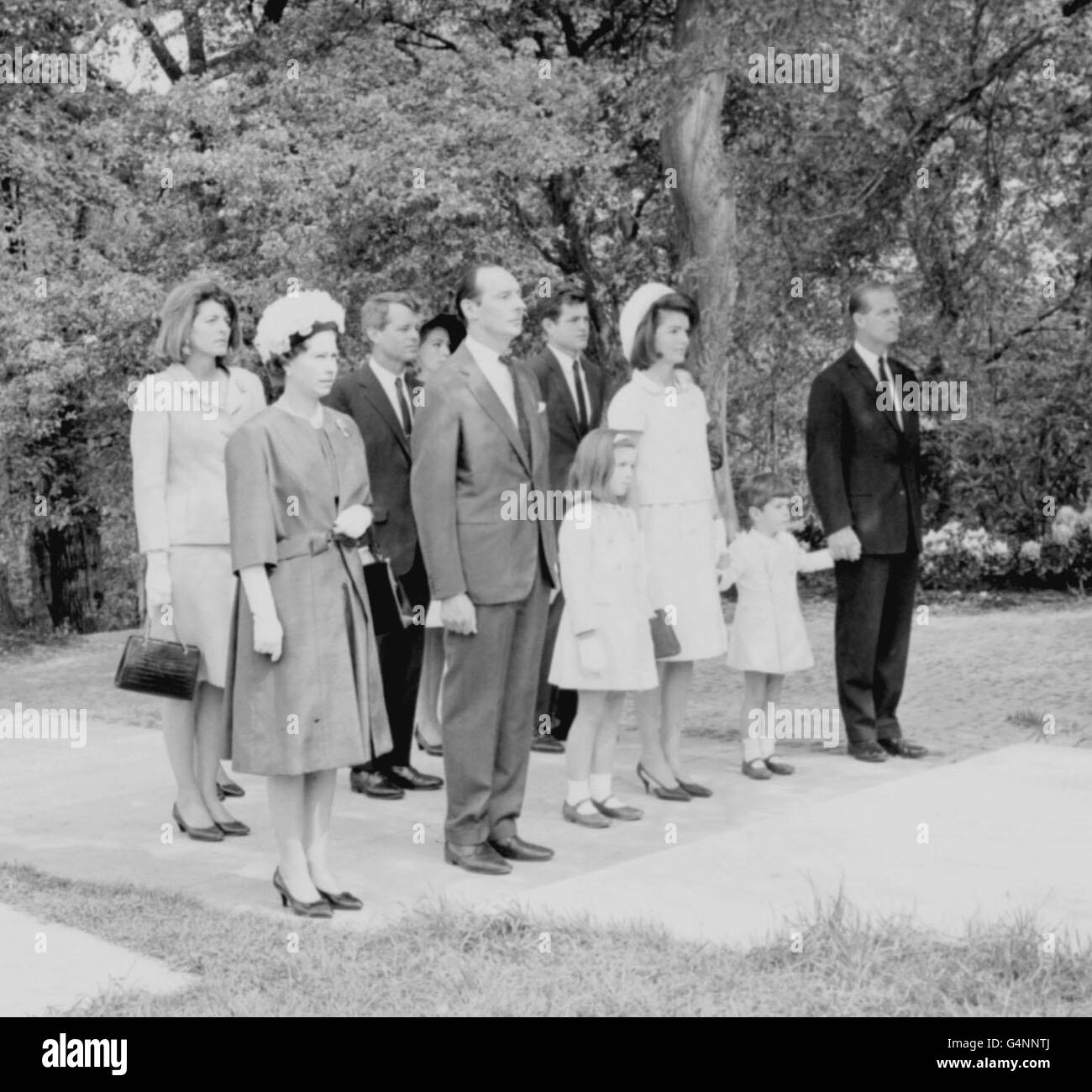 Politique - John F. Kennedy Memorial britannique Runnymede - Banque D'Images