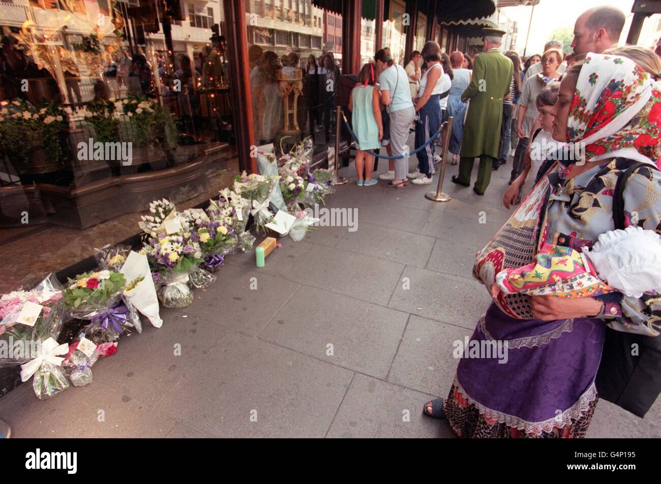 Diana anniversaire/Harrods Banque D'Images