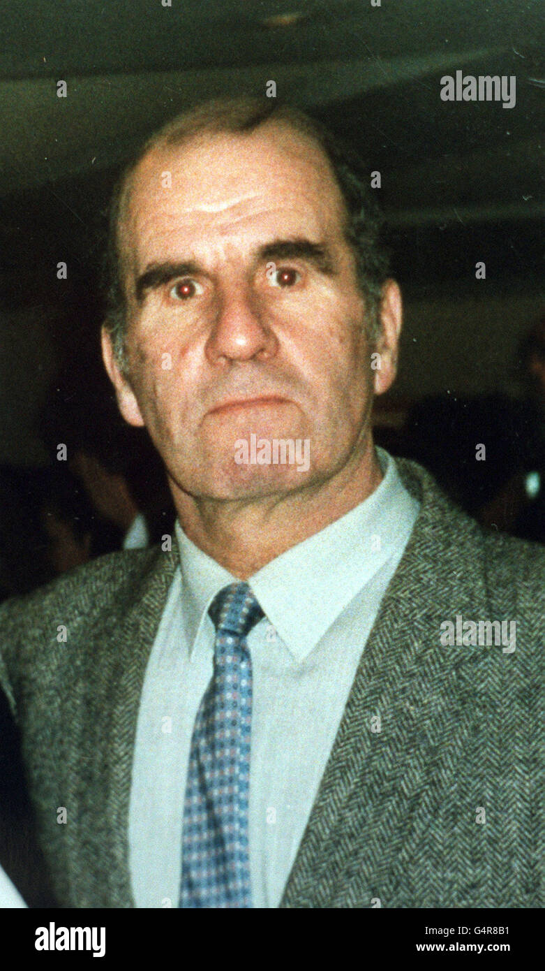 Photo non datée de Barry Watson, âgé de 58 ans, l'un des survivants d'un accident d'autobus en Afrique du Sud, qui a tué 26 Britanniques. Banque D'Images