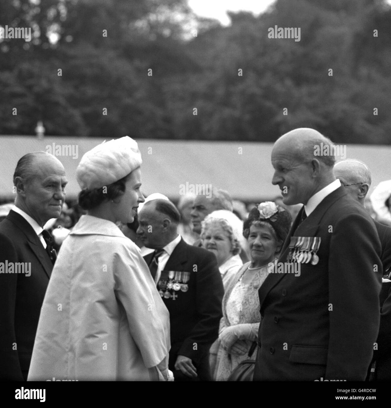 Image - Garden Party - Buckingham Palace Banque D'Images