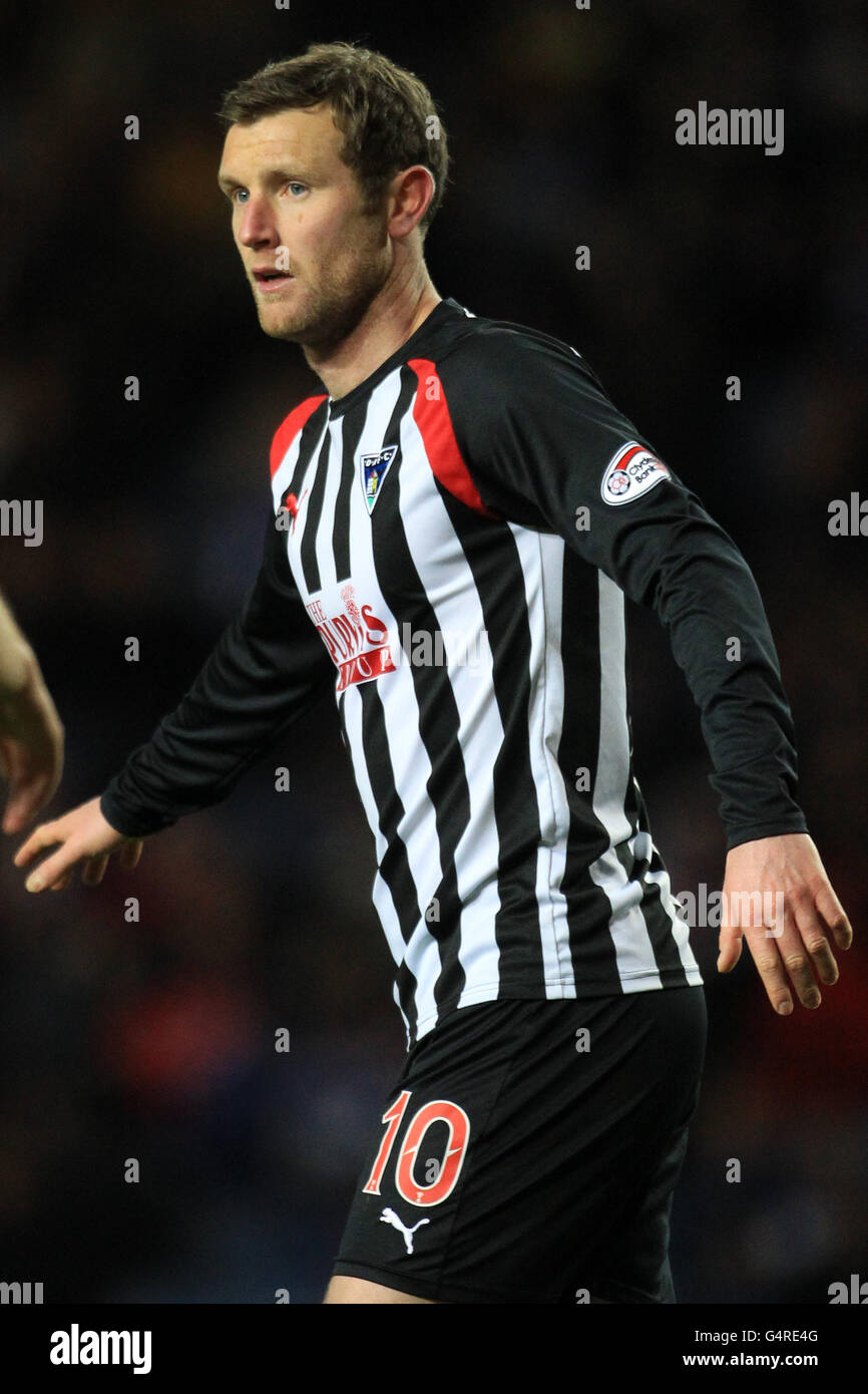 Soccer - Clydesdale Bank Scottish Premier League - Rangers contre Dunfermline Athletic - Ibrox.Andy Kirk, Dunfermline Banque D'Images