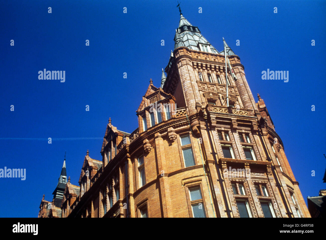 L'édifice Prudential dans la rue King et la rue Queen, Nottingham.Il a été conçu par Alfred Waterhouse et construit entre 1894 et 1897. Banque D'Images