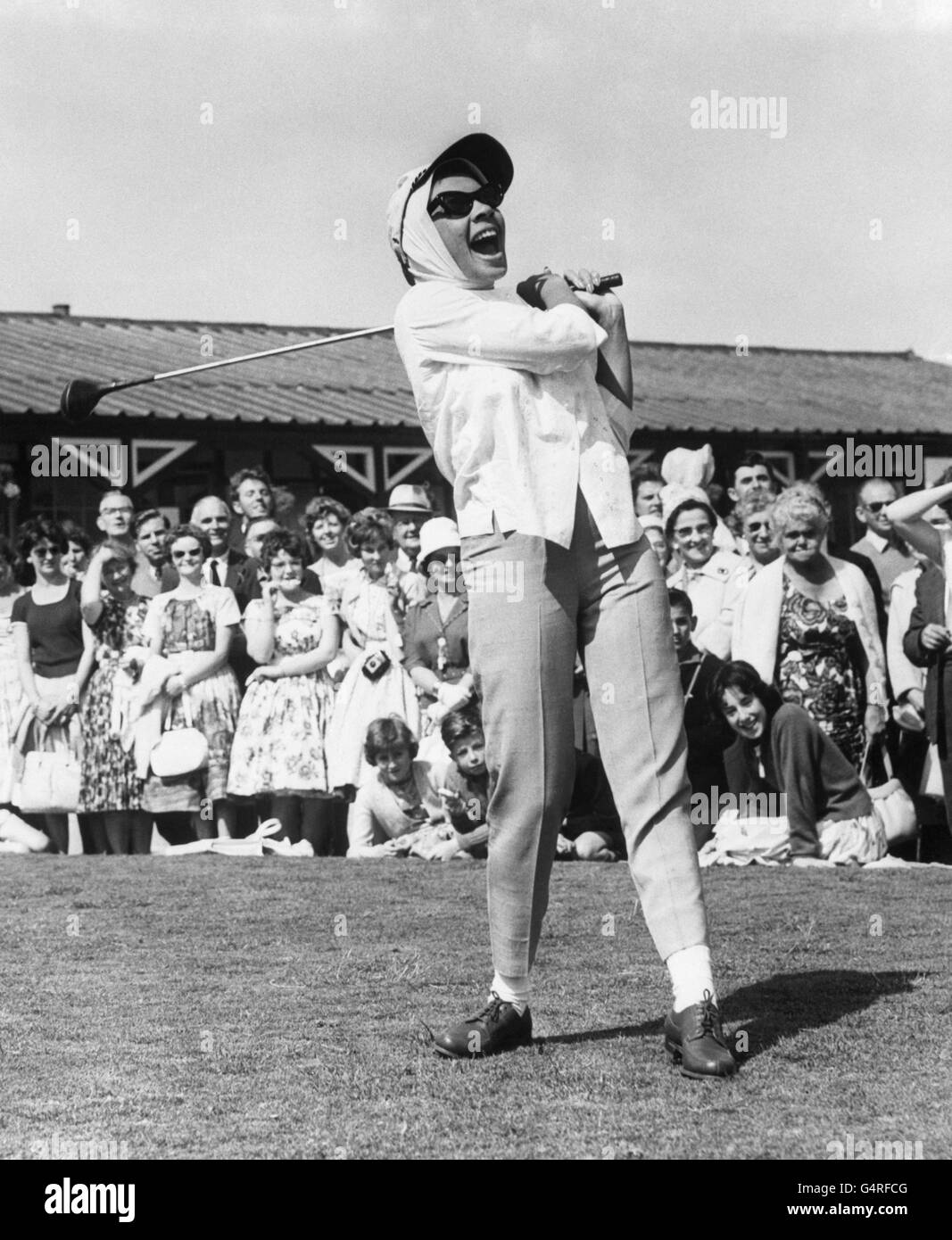 Musique - Shirley Bassey - Festivités du jubilé - Knott-End On-Sea-Golf Club, Lancashire Banque D'Images