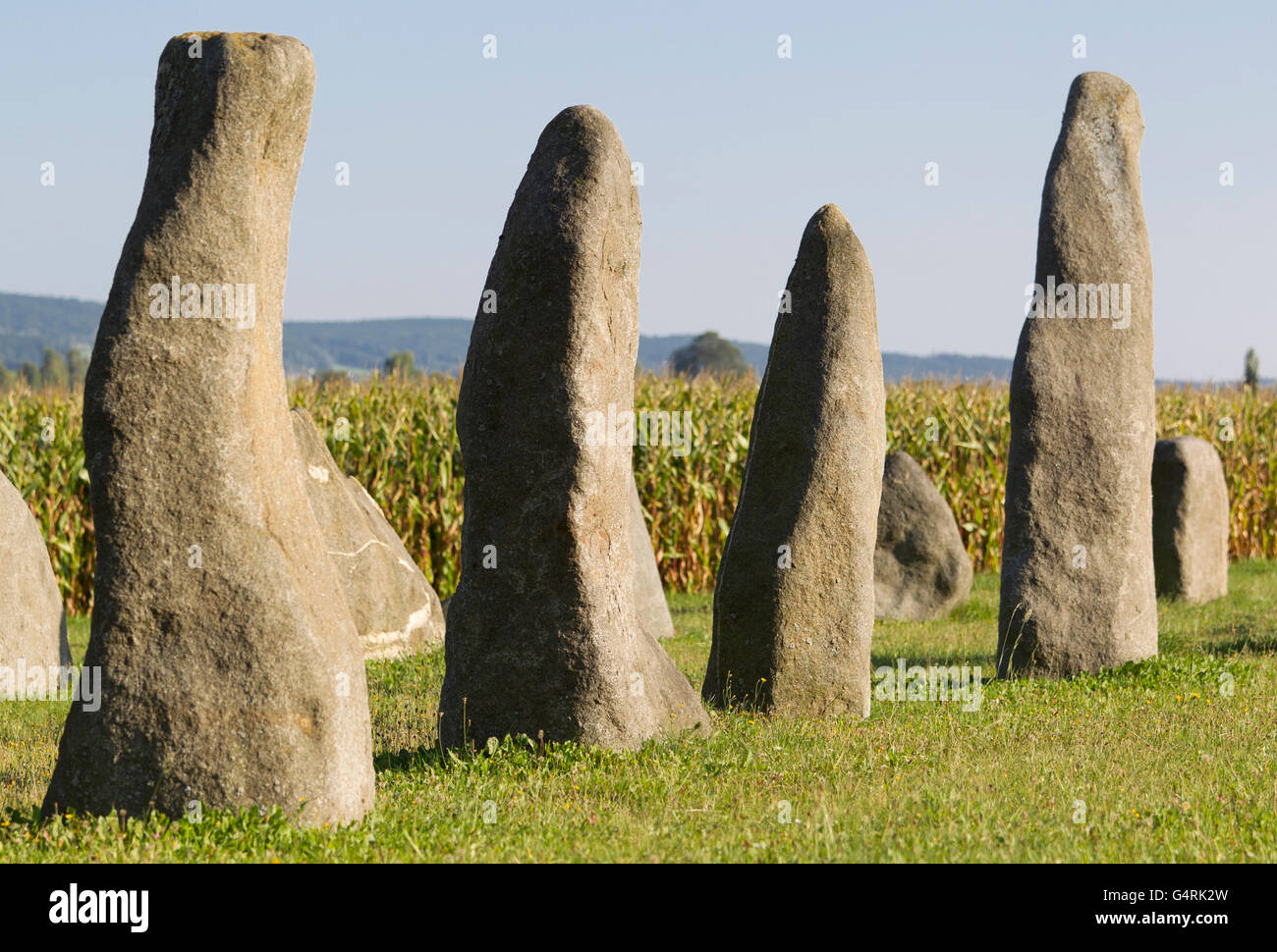 Des blocs de granit à 'Grosse Basilique' dans Waidhofen Thaya, région de Waldviertel, Forêt, trimestre, Basse Autriche, Autriche, Europe Banque D'Images