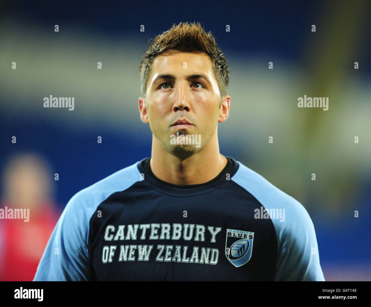 Rugby Union - RaboDirect PRO12 - Cardiff Blues v Newport-Gwent Dragons - Cardiff City Stadium Banque D'Images