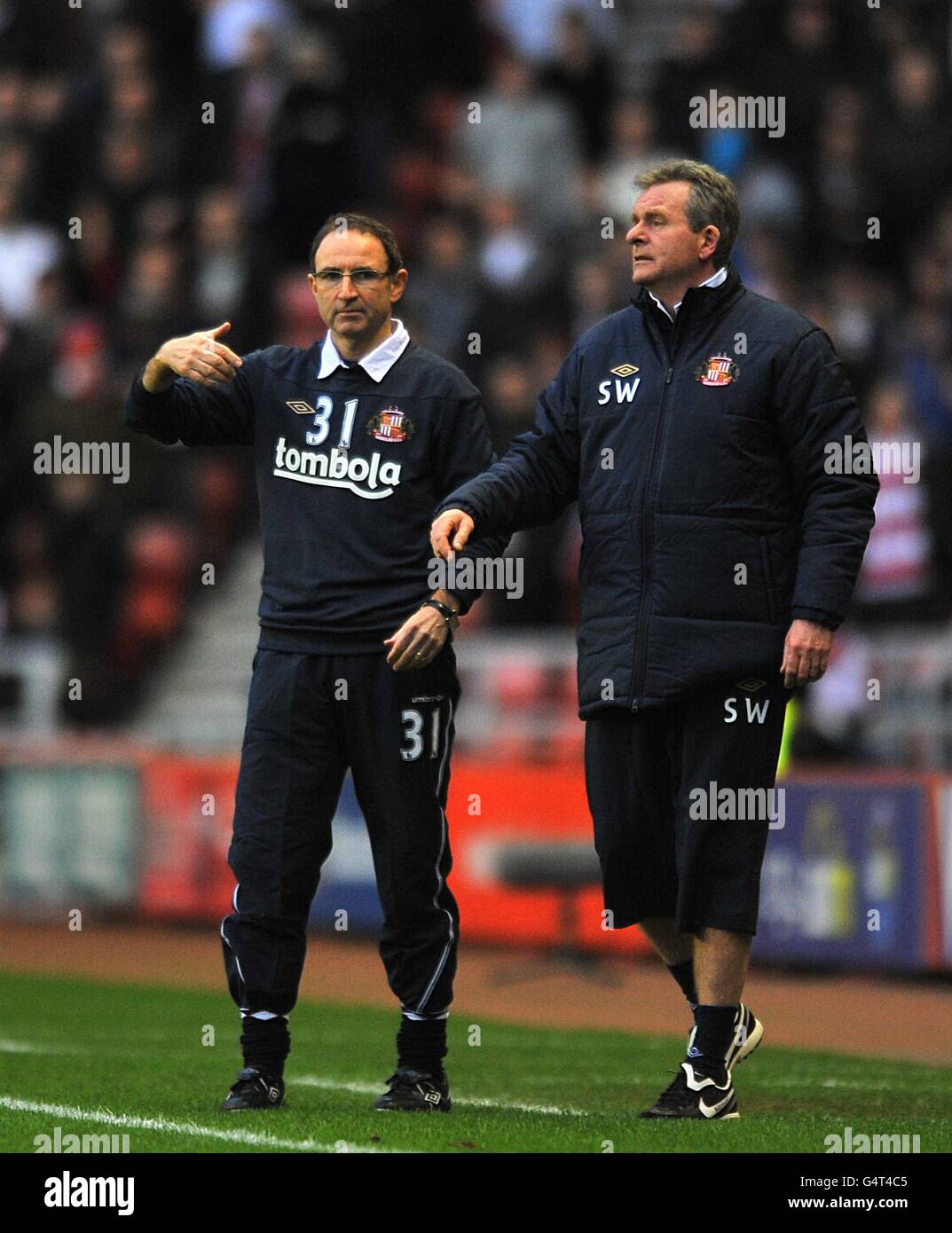 Soccer - Barclays Premier League - Sunderland v Manchester City - Stade de la lumière Banque D'Images