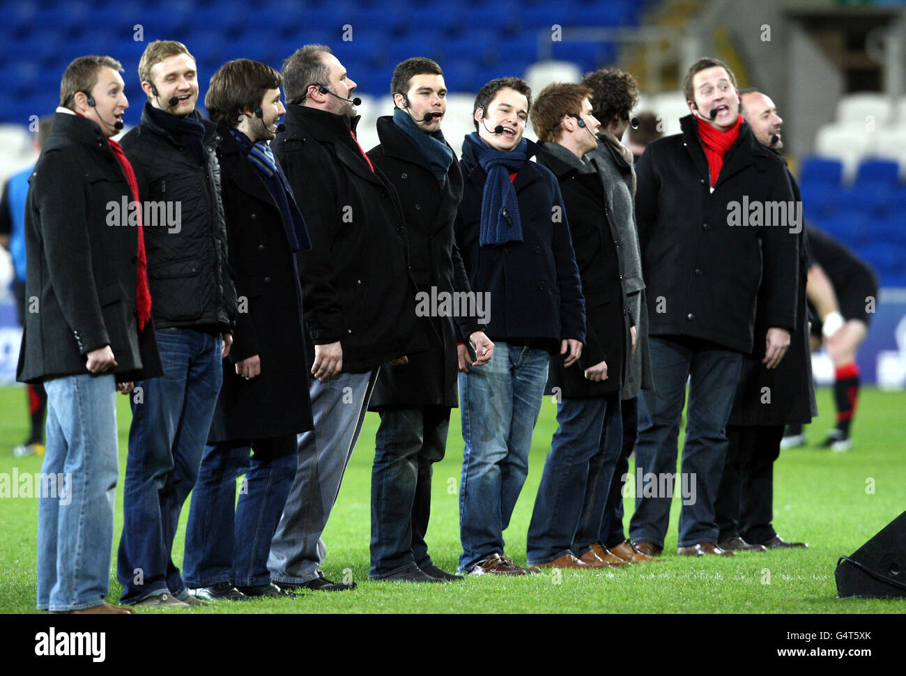 Rugby Union - RaboDirect PRO12 - Cardiff Blues v Newport-Gwent Dragons - Cardiff City Stadium Banque D'Images