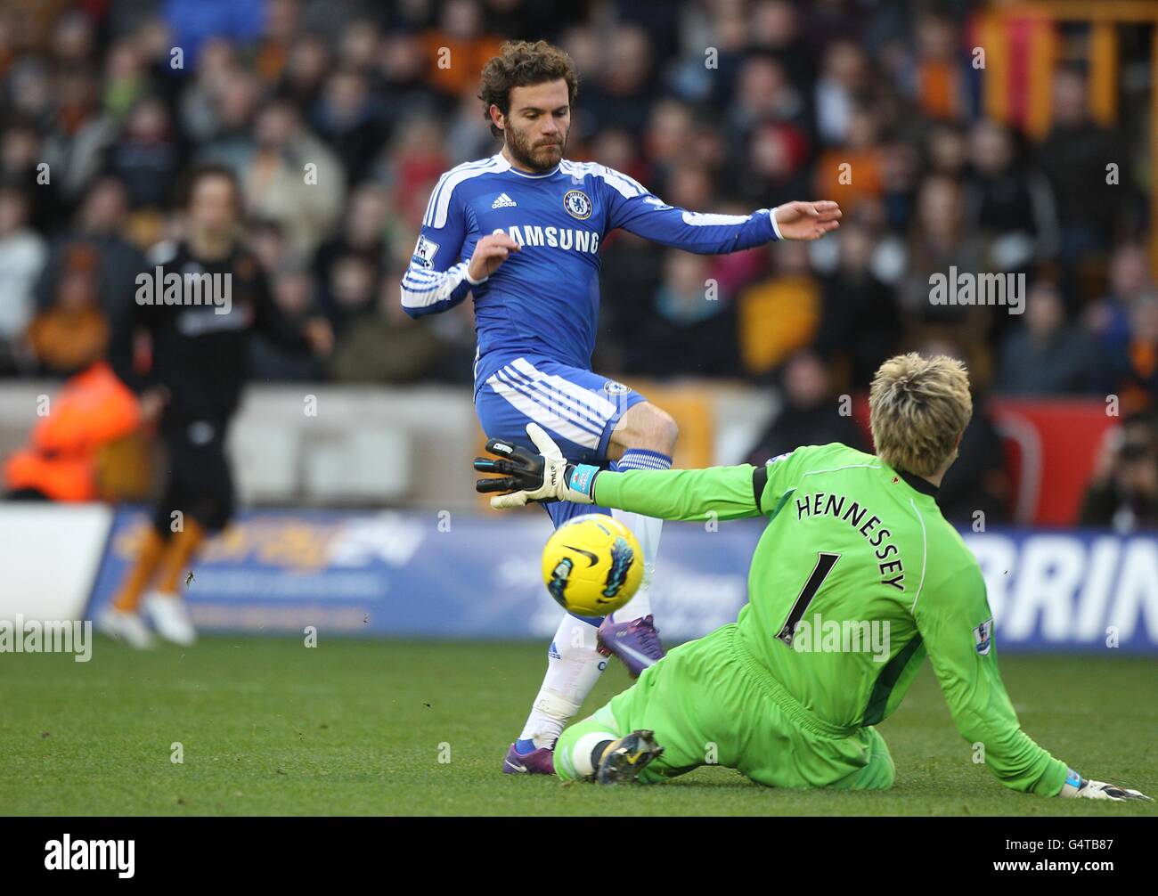 Soccer - Barclays Premier League - Wolverhampton Wanderers v Chelsea - Molineux Banque D'Images