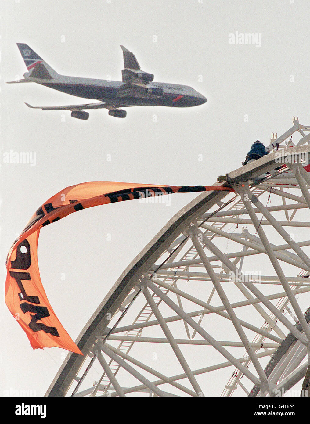 Protestation du millénaire 8 Banque D'Images
