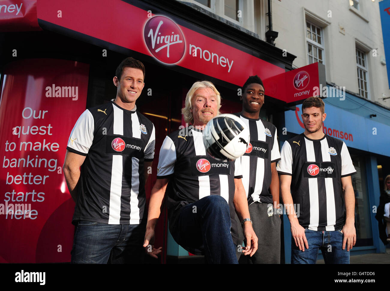 Visites Branson rebaptisé bank Banque D'Images