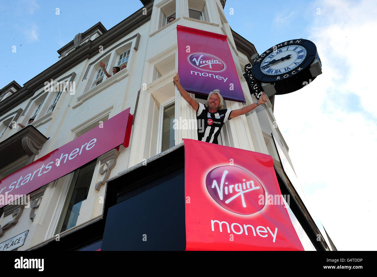 Visites Branson rebaptisé bank Banque D'Images
