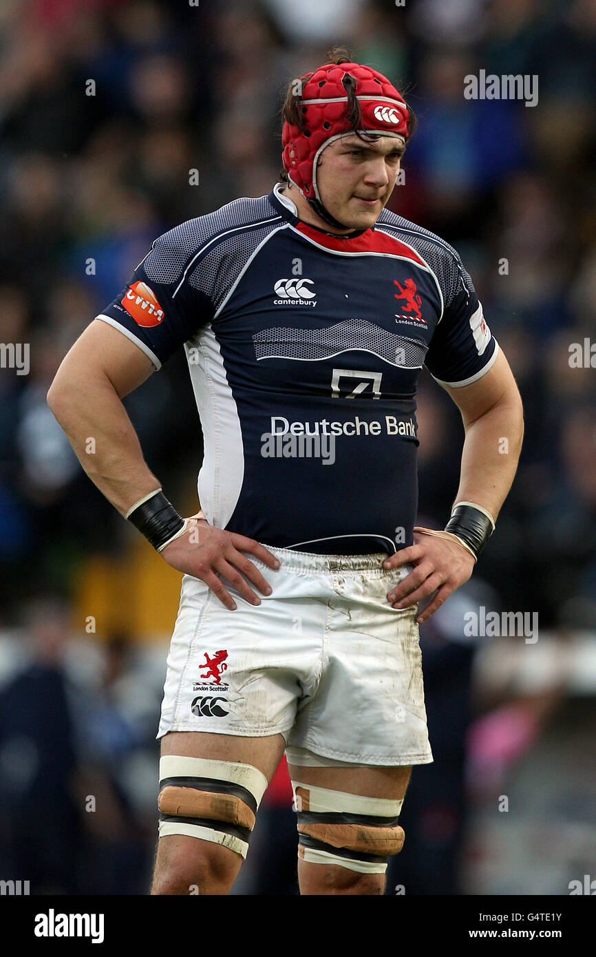 Rugby Union - The Championship - Nottingham Rugby / London Scottish - Meadow Lane. Ben Thomas, Londres Scottish Banque D'Images