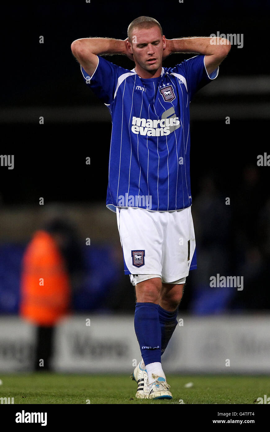 Soccer - npower Football League Championship - Blackpool v Ipswich Town - Portman Road Banque D'Images