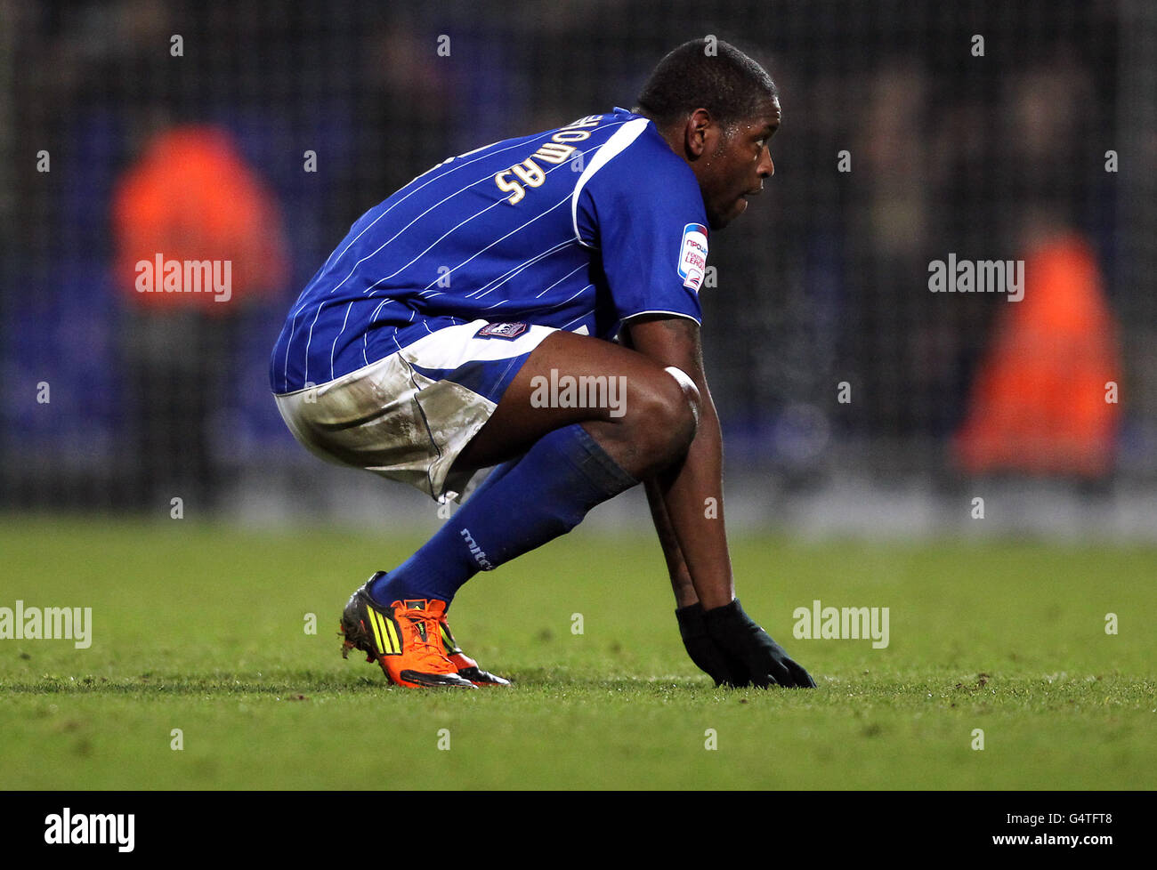 Soccer - npower Football League Championship - Blackpool v Ipswich Town - Portman Road Banque D'Images
