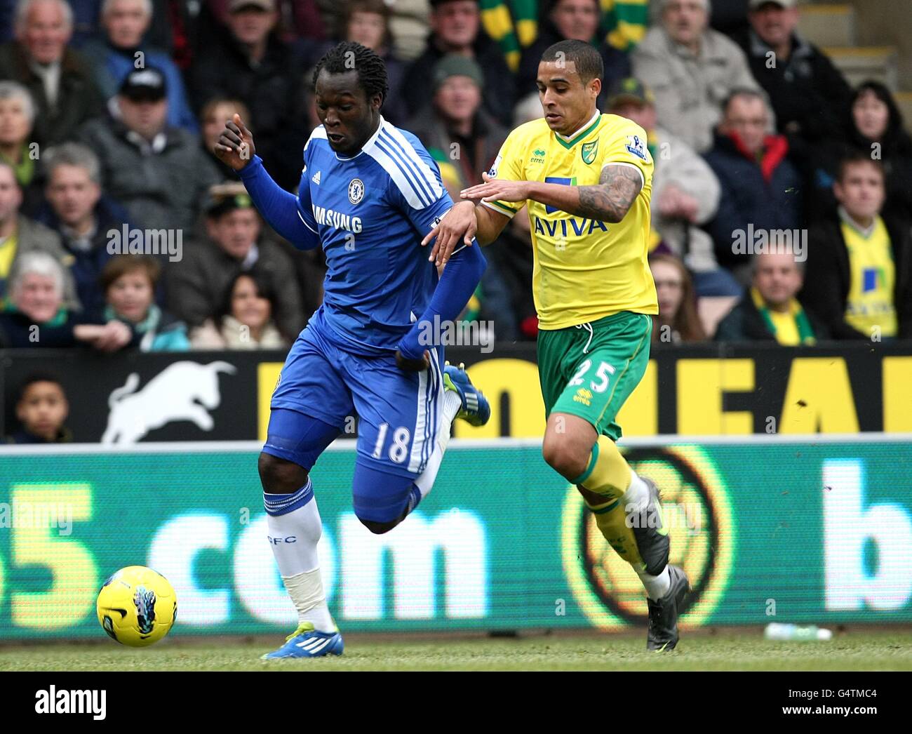 Soccer - Barclays Premier League - Norwich City v Chelsea - Carrow Road Banque D'Images