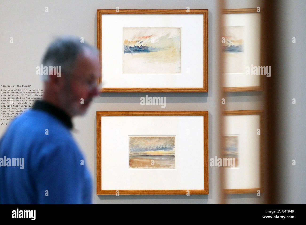 Turner et les éléments d'aperçu d'exposition Banque D'Images