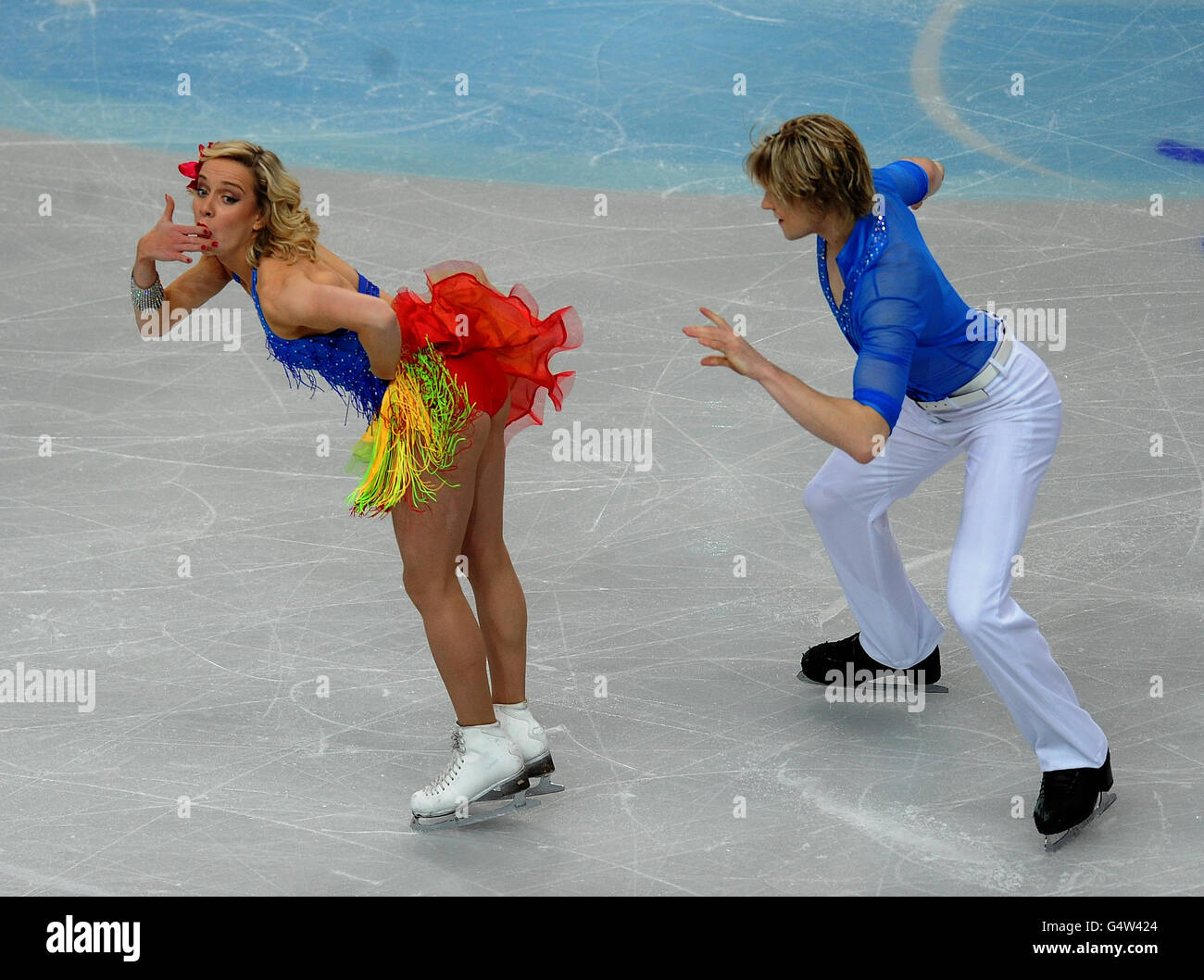 Sports d'hiver - European Figure Skating Championships 2012 - Jour trois - Sheffield Banque D'Images
