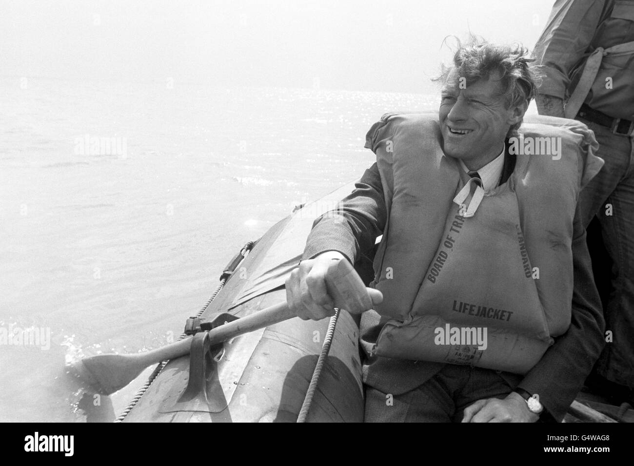 Transports - troisième aéroport de London Site proposé - Maplin, Essex Banque D'Images