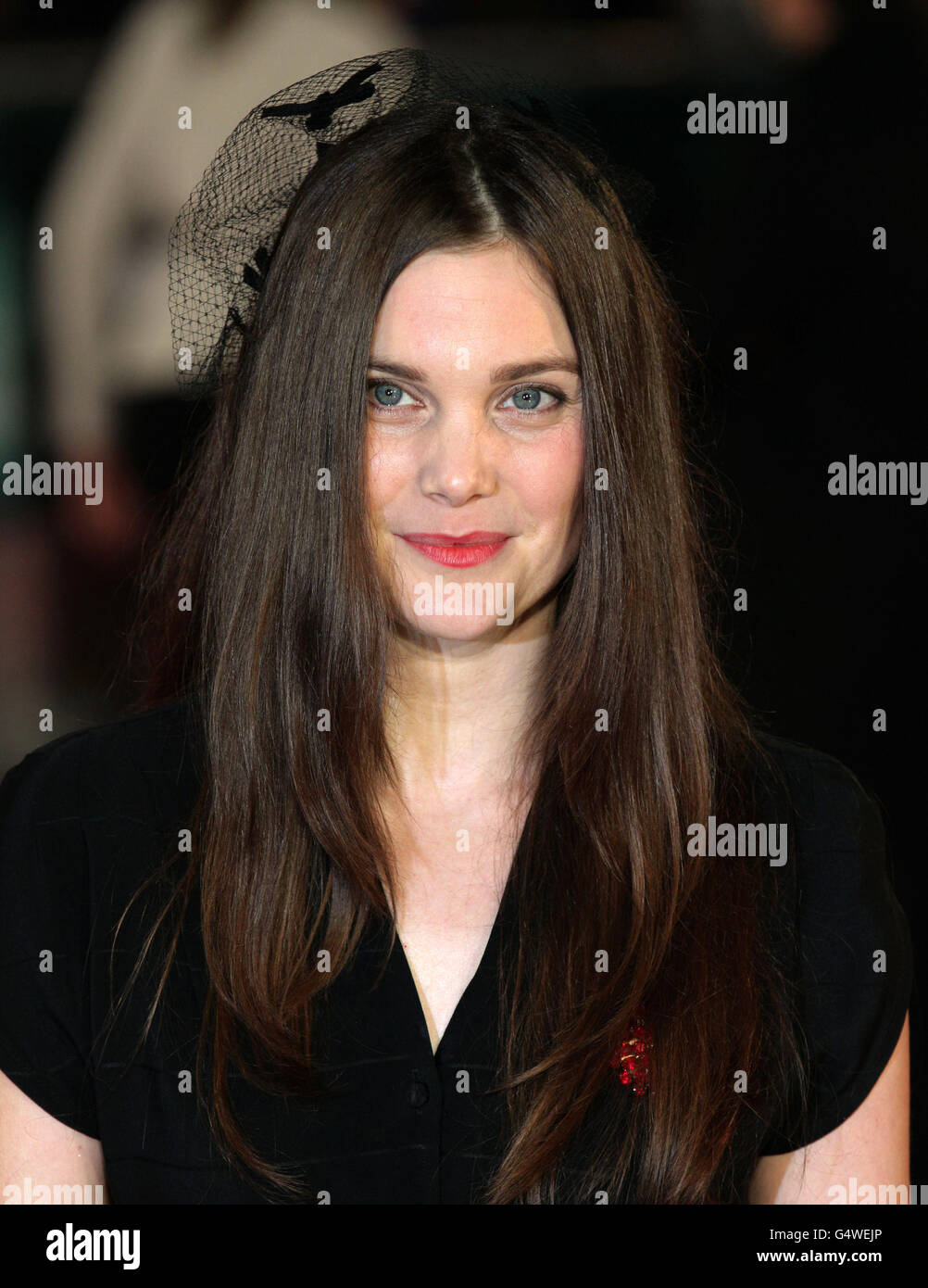 Liz White arrive pour la première mondiale de la Femme en Noir, au Royal Festival Hall, Southbank Center, à Londres. Banque D'Images