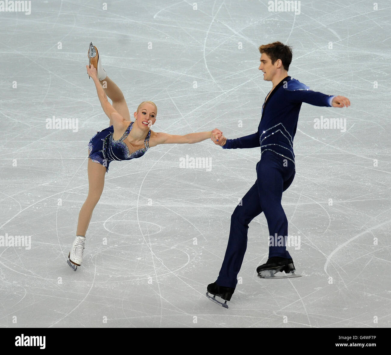 Sports d'hiver - European Figure Skating Championships 2012 - Jour trois - Sheffield Banque D'Images