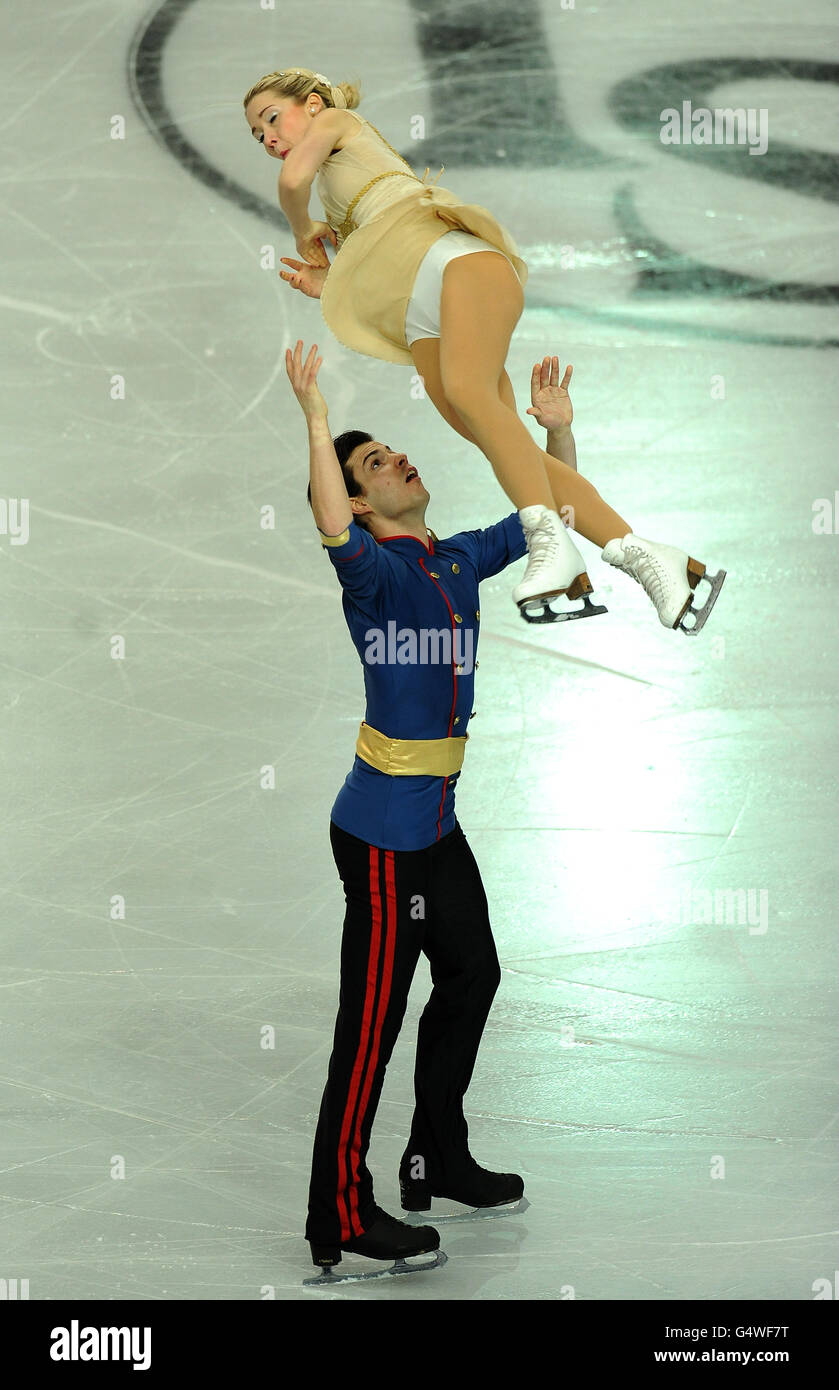 Sports d'hiver - European Figure Skating Championships 2012 - Jour trois - Sheffield Banque D'Images