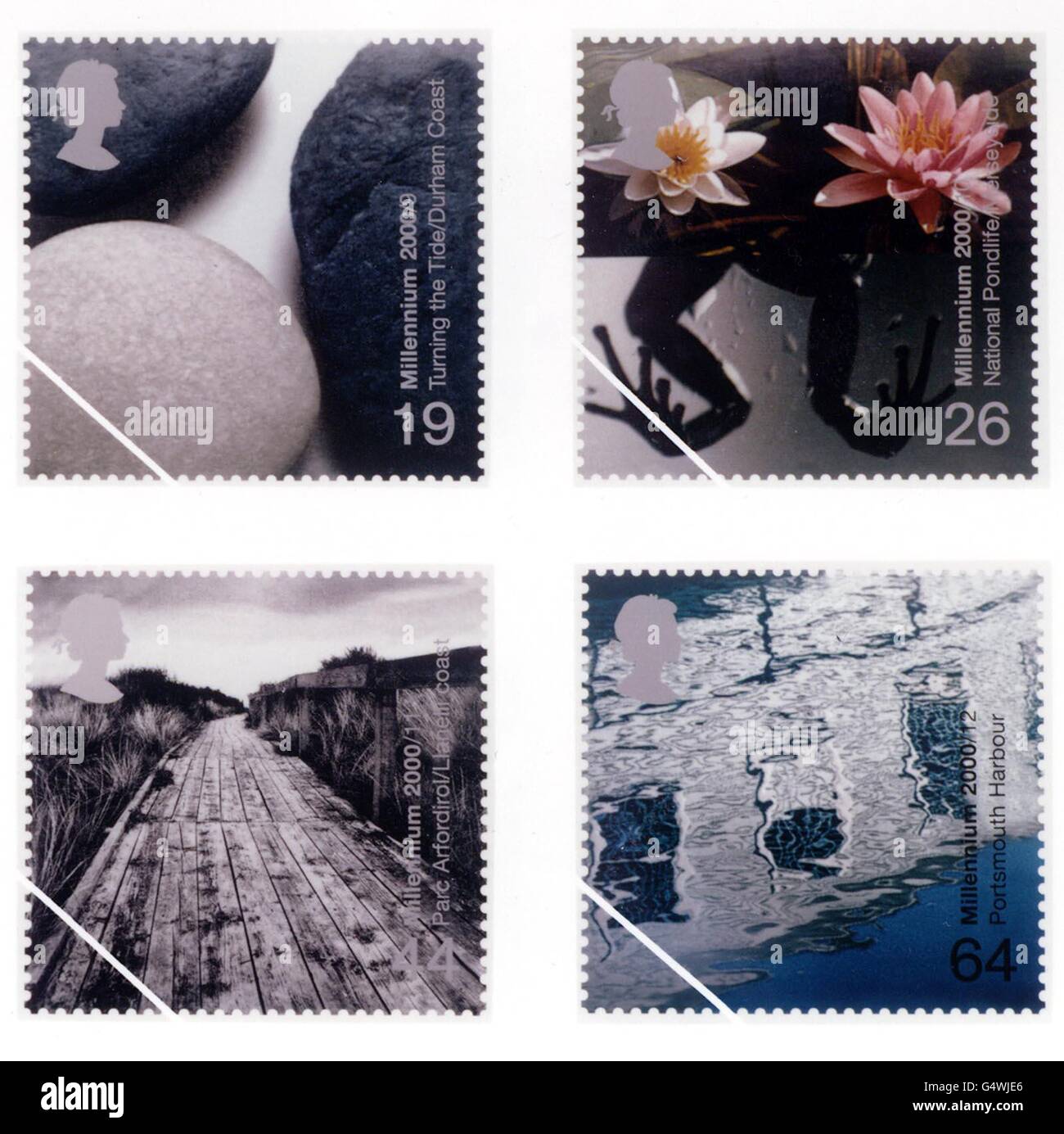 Royal Mail Stamps Banque D'Images