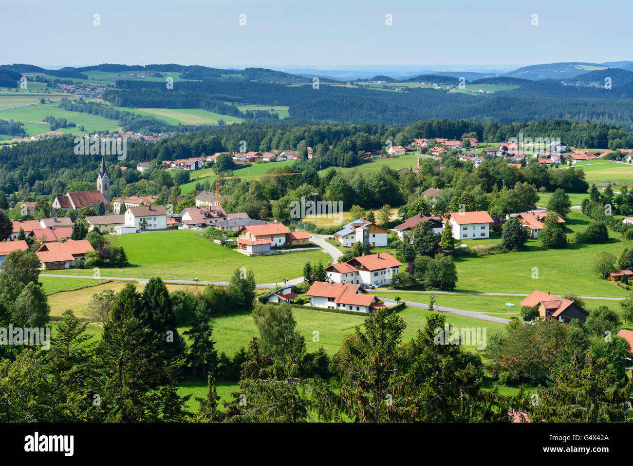 Neuschönau, Nationalpark Bayerischer Wald, forêt de Bavière, Allemagne, parc national de Bavière, Bayern, Niederbayern, Basse-Bavière Banque D'Images