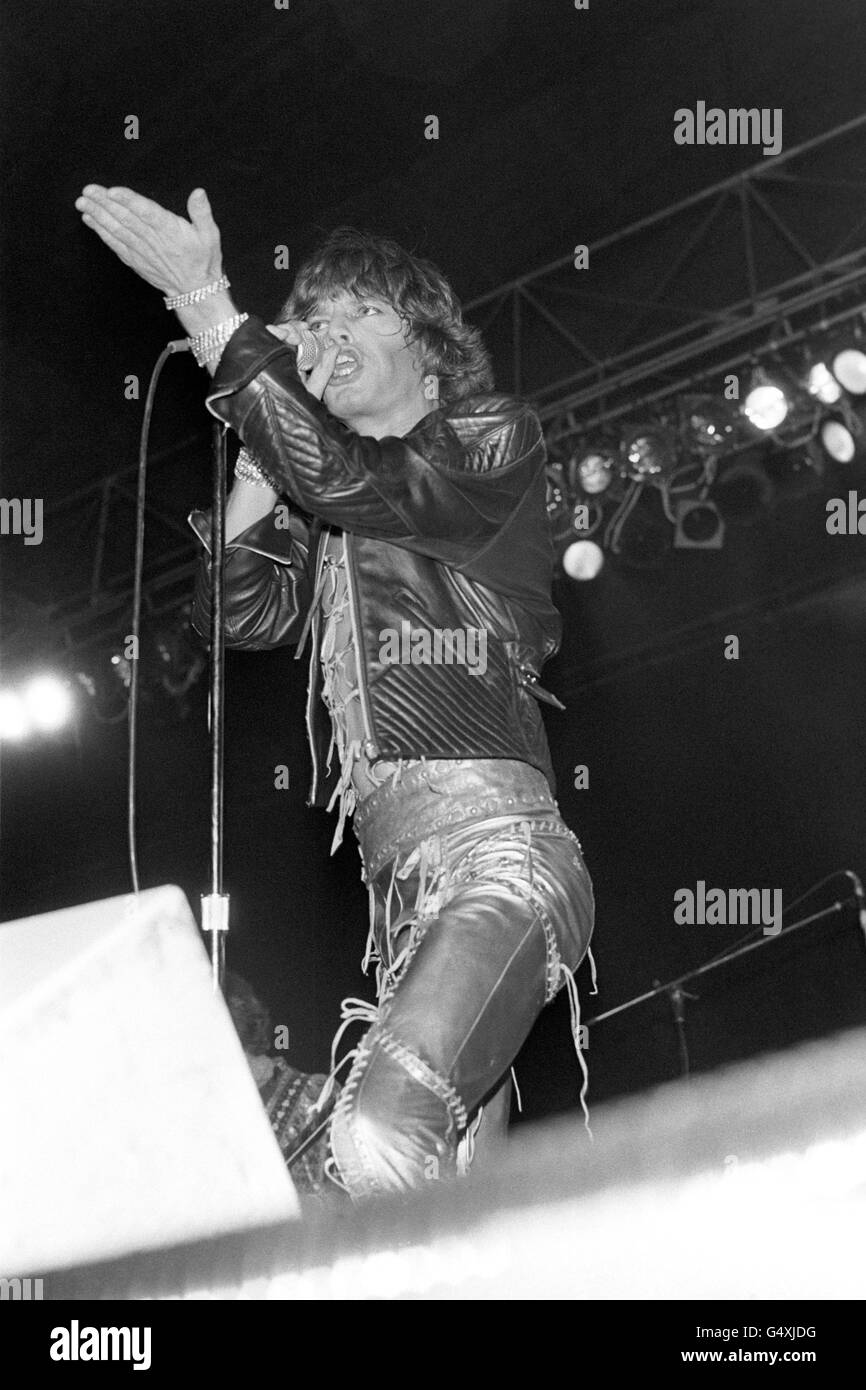 Musique - Rock - The Rolling Stones - Stade de Wembley, Londres Banque D'Images