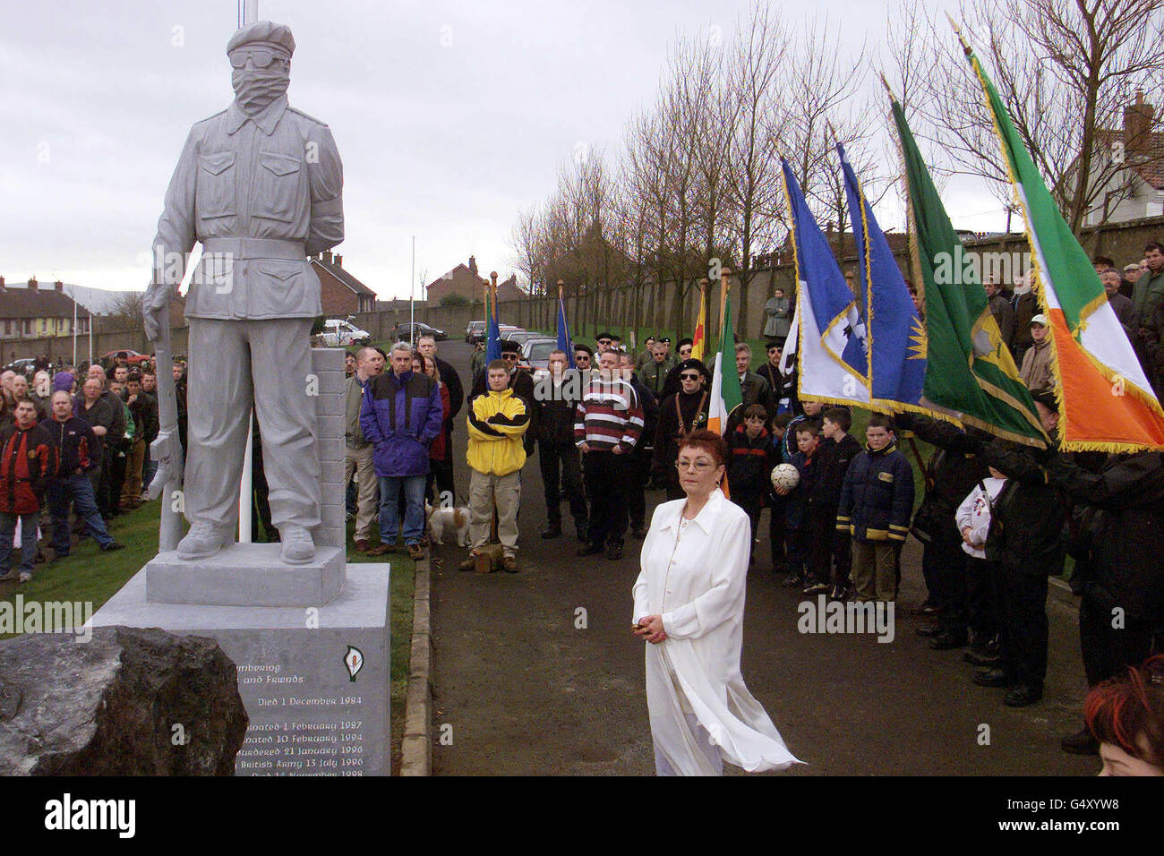 Aidn dévoilement de la Statue Banque D'Images