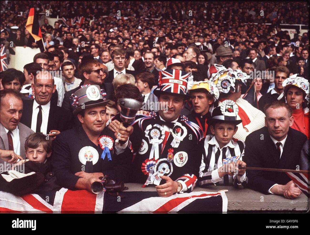 L'Angleterre v l'Allemagne de l'Ouest - 1966 Finale de Coupe du Monde -  Stade de Wembley Photo Stock - Alamy