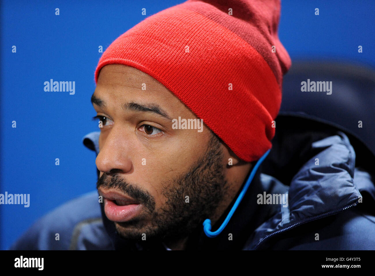 Football - Barclays Premier League - Bolton Wanderers / Arsenal - Reebok Stadium.Thierry Henry, Arsenal Banque D'Images