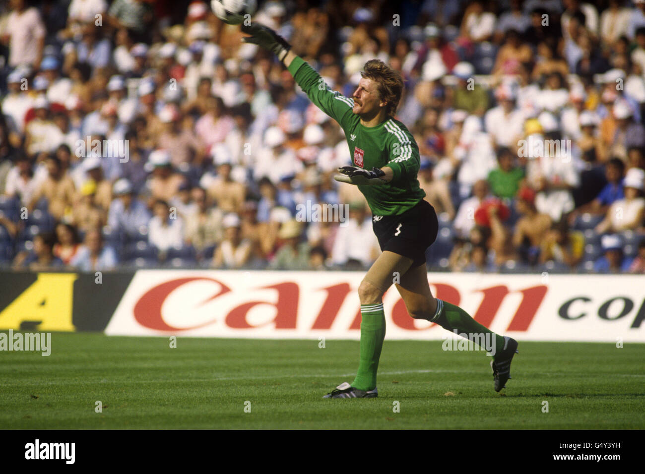 Football - Coupe du Monde de la FIFA, l'Espagne 82 - Semi Final - France / Italie - Camp Nou, Barcelona Banque D'Images