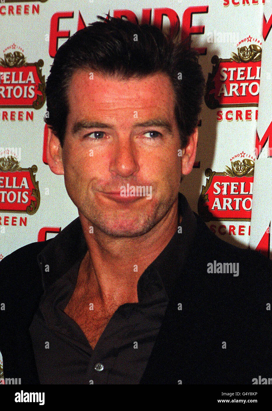 Des Empire Awards Brosnan Banque D'Images