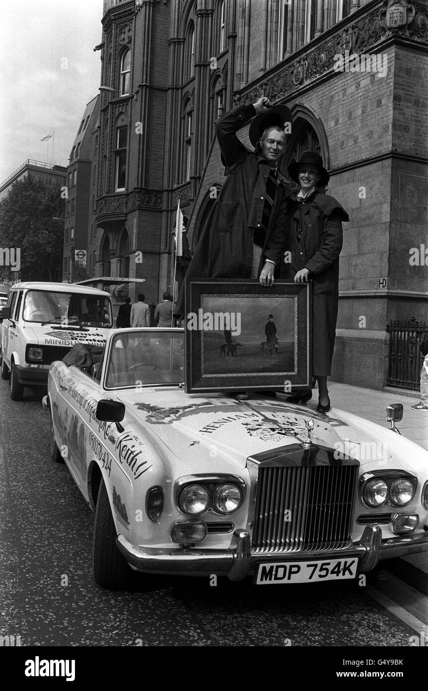 Comte et comtesse de Stradbroke Banque D'Images