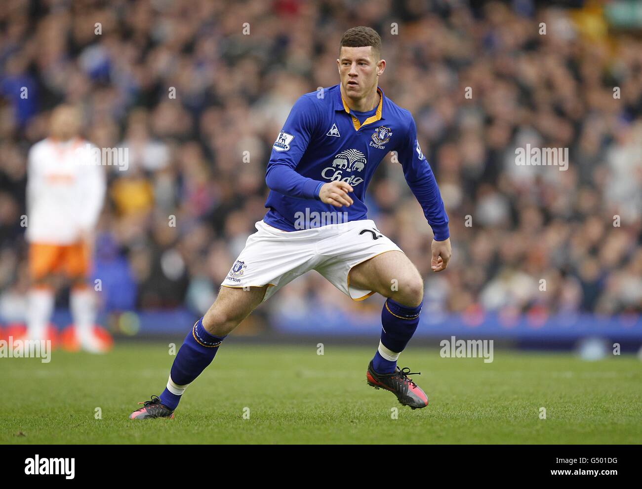 Football - FA Cup - 5e tour - Everton v Blackpool - Goodison Park Banque D'Images