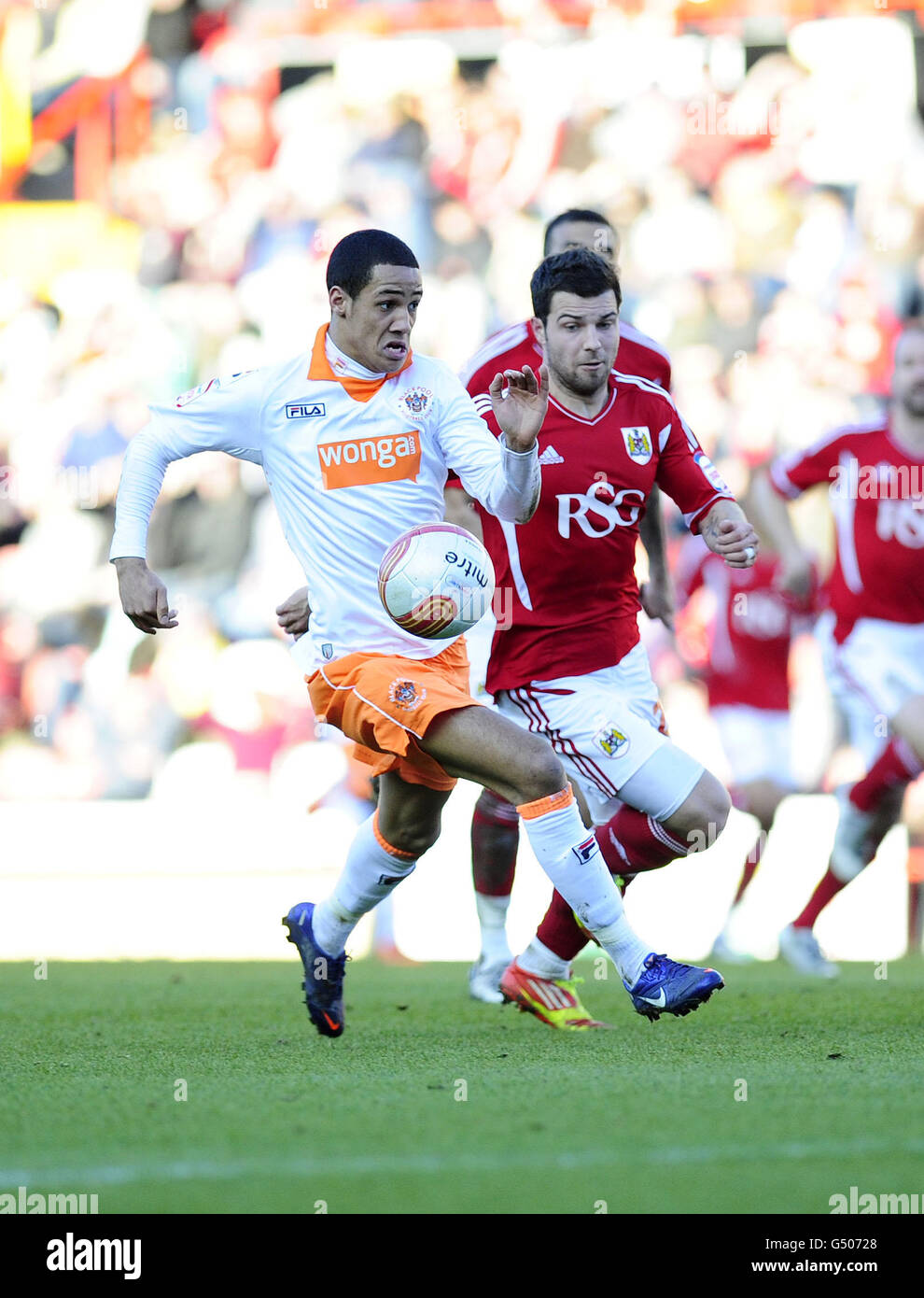 Soccer - npower Football League Championship - Bristol City v Blackpool - Ashton Gate Banque D'Images