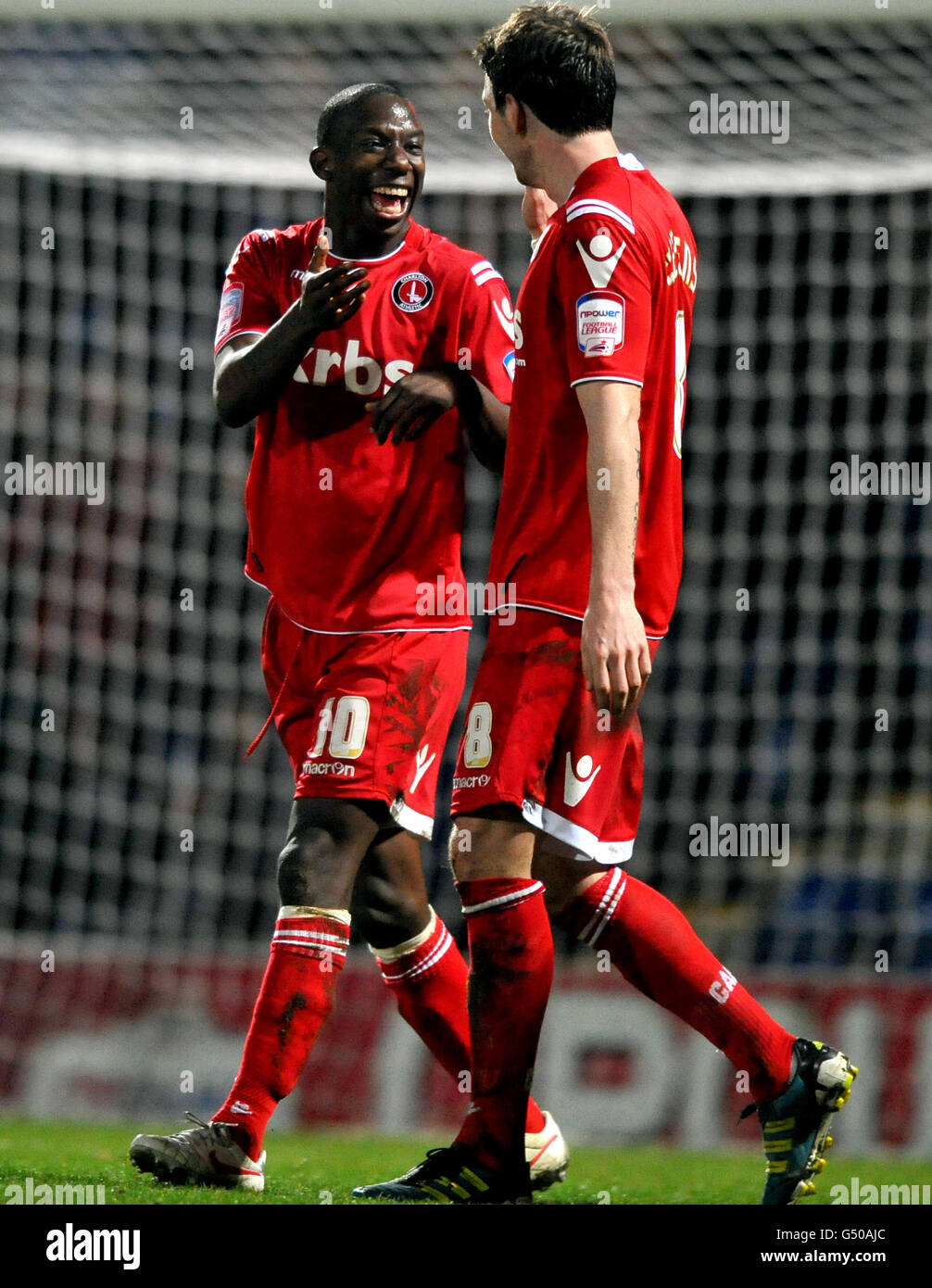 - Football npower Football League One - Chesterfield v Charlton Athletic - b2net Stadium Banque D'Images