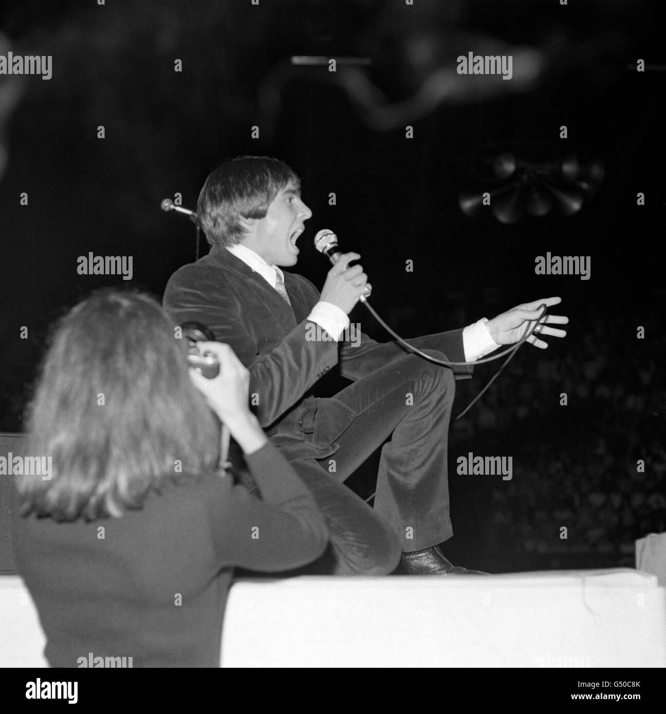 La musique pop - France Gall - Wembley Empire Pool , Londres Banque D'Images