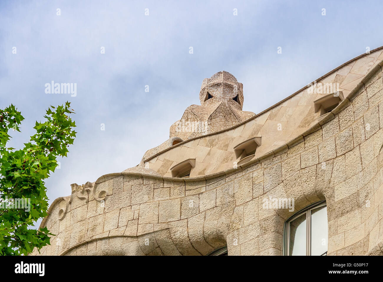 Attractions touristiques de Barcelone, les architectures traditionnelles à Barcelone, Catalogne, Espagne. Banque D'Images