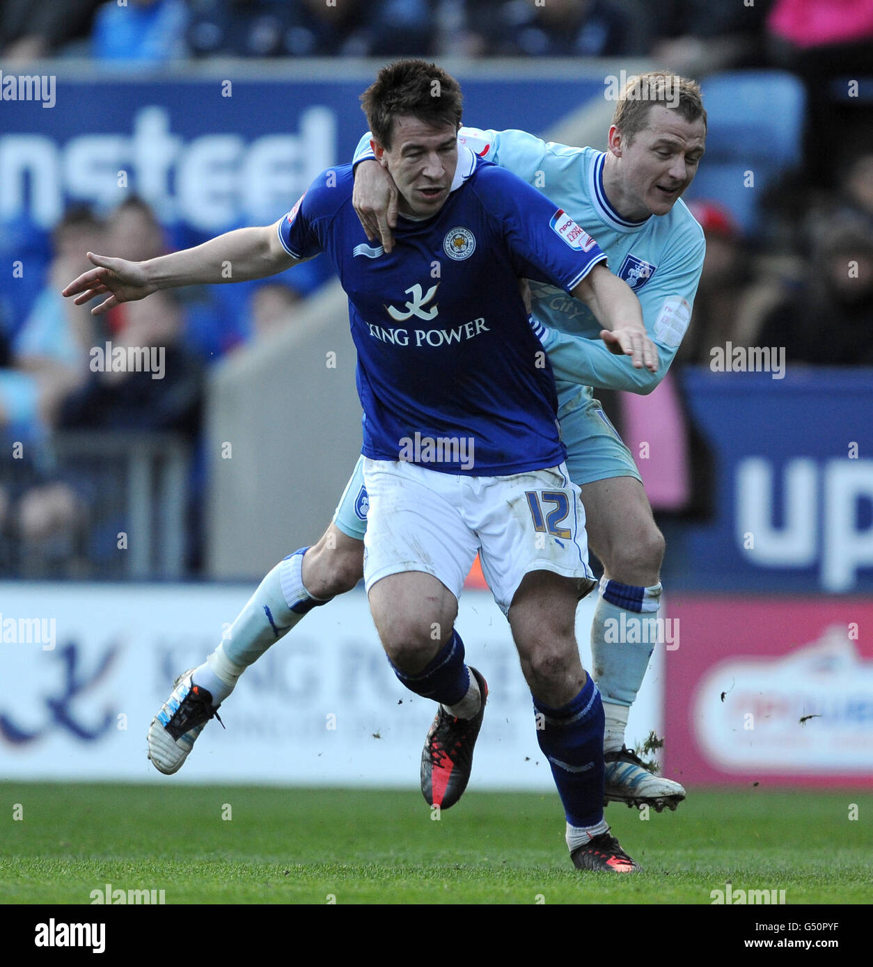 Soccer - npower Football League Championship - Leicester City v Coventry City - Le King Power Stadium Banque D'Images