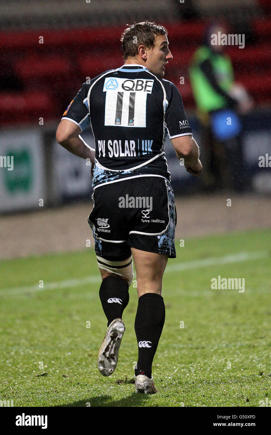 Rugby Union - RaboDirect PRO12 - Glasgow Warriors v Leinster - Firhill Stadium Banque D'Images