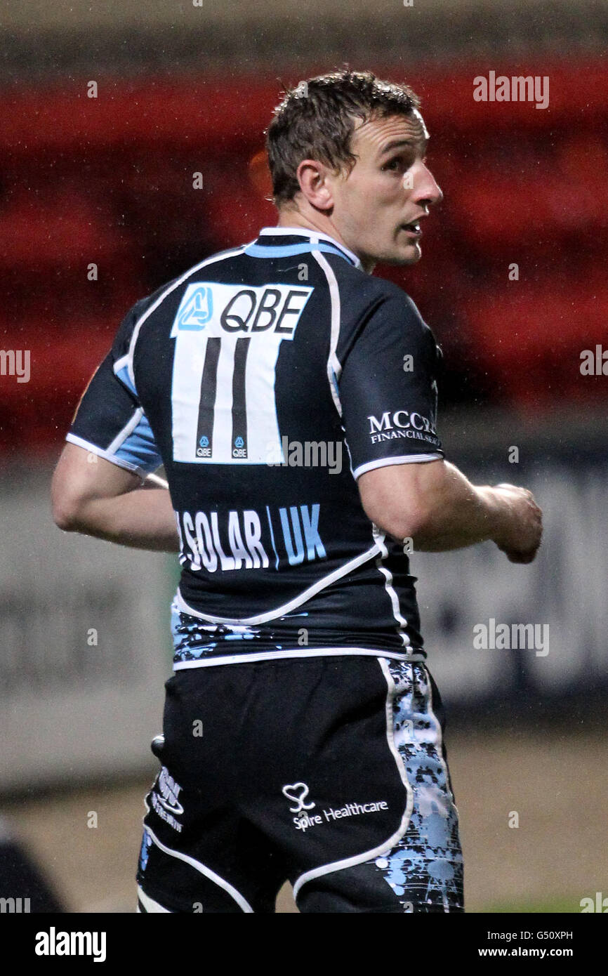 Rugby Union - RaboDirect PRO12 - Glasgow Warriors v Leinster - Firhill Stadium Banque D'Images