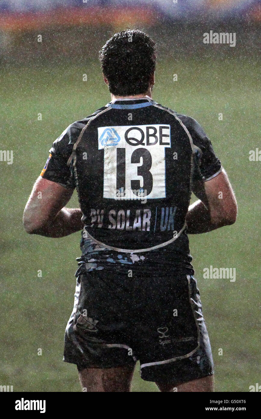 Rugby Union - RaboDirect PRO12 - Glasgow Warriors v Leinster - Firhill Stadium Banque D'Images