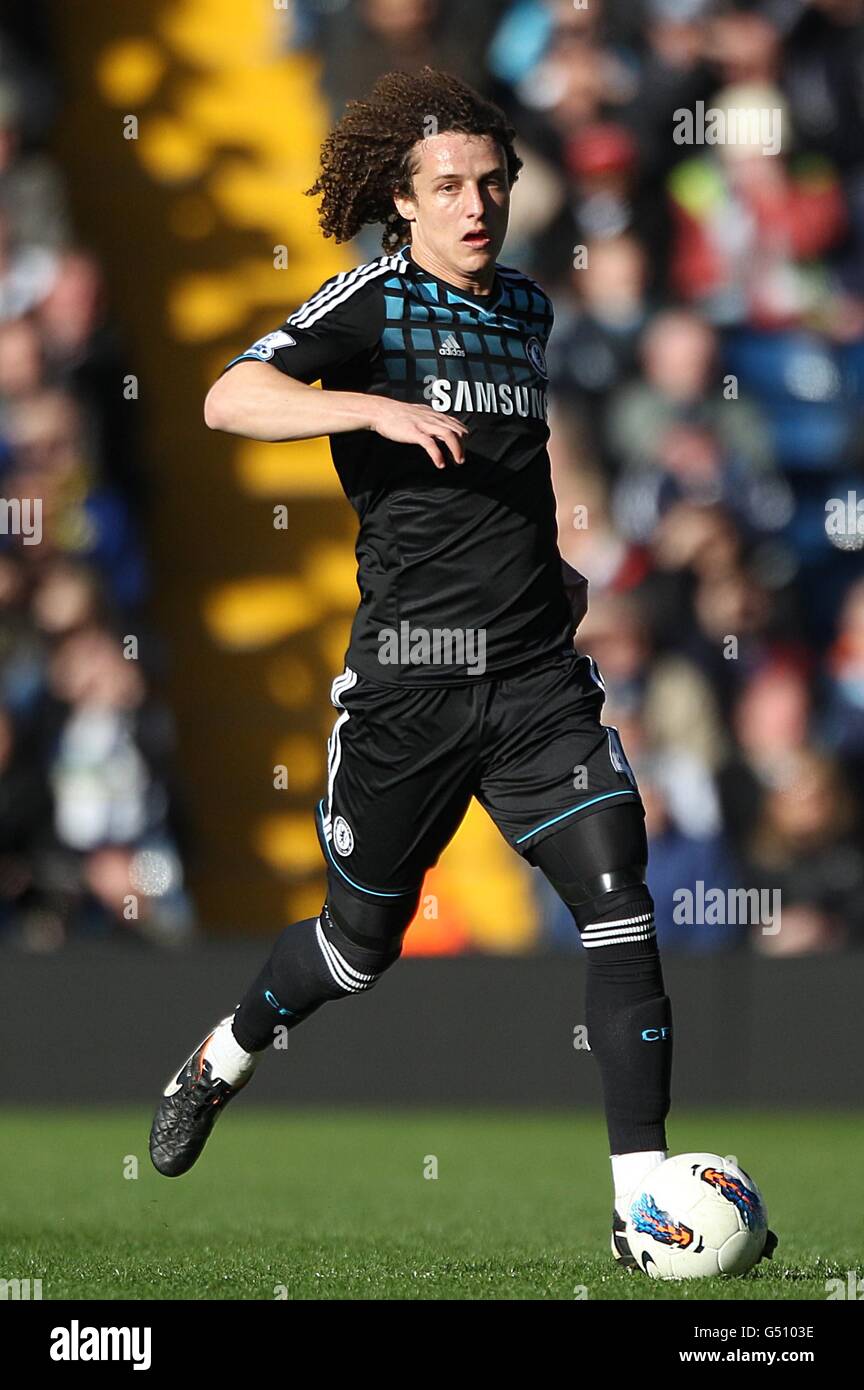 Soccer - Barclays Premier League - West Bromwich Albion / Chelsea - The Hawthorns. David Luiz, Chelsea Banque D'Images