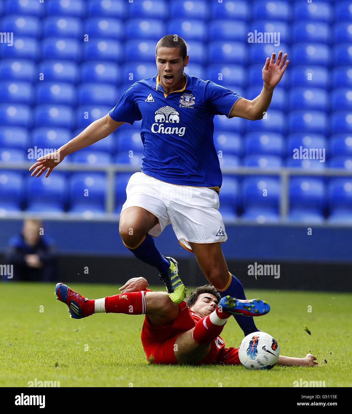 Soccer - Barclays Premier League - Everton v Réserve Liverpool - Goodison Park Banque D'Images