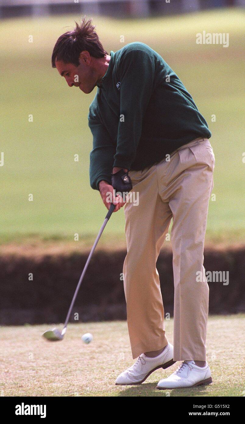 GOLF OUVERT. SEVE BALLESTEROS, ESPAGNE Banque D'Images
