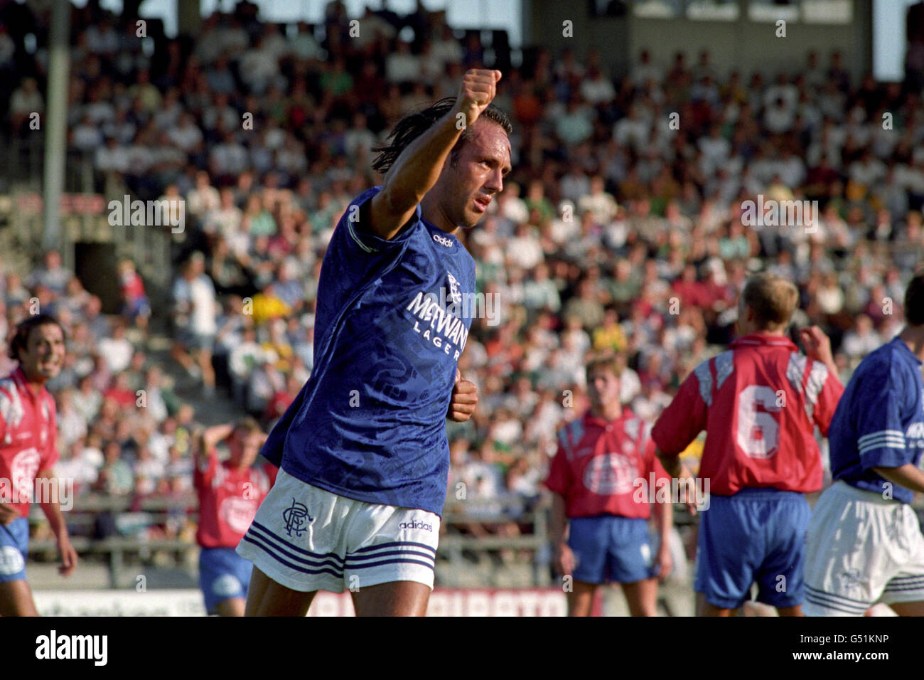 Football - Friendly - Rangers v Hvidovre Banque D'Images