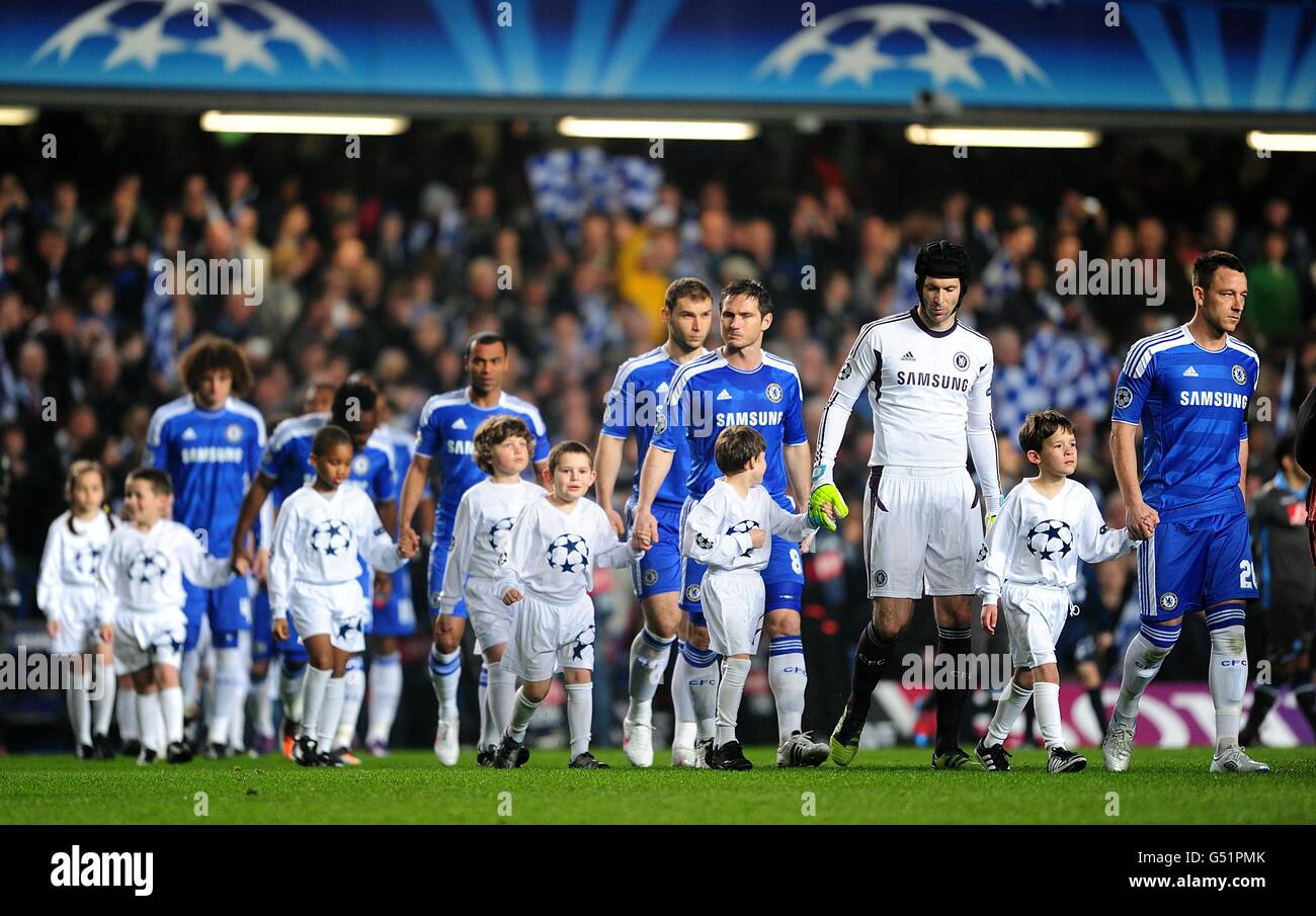 Football - Ligue des Champions - tour de 16 - deuxième manche - Chelsea v Napoli - Stamford Bridge Banque D'Images