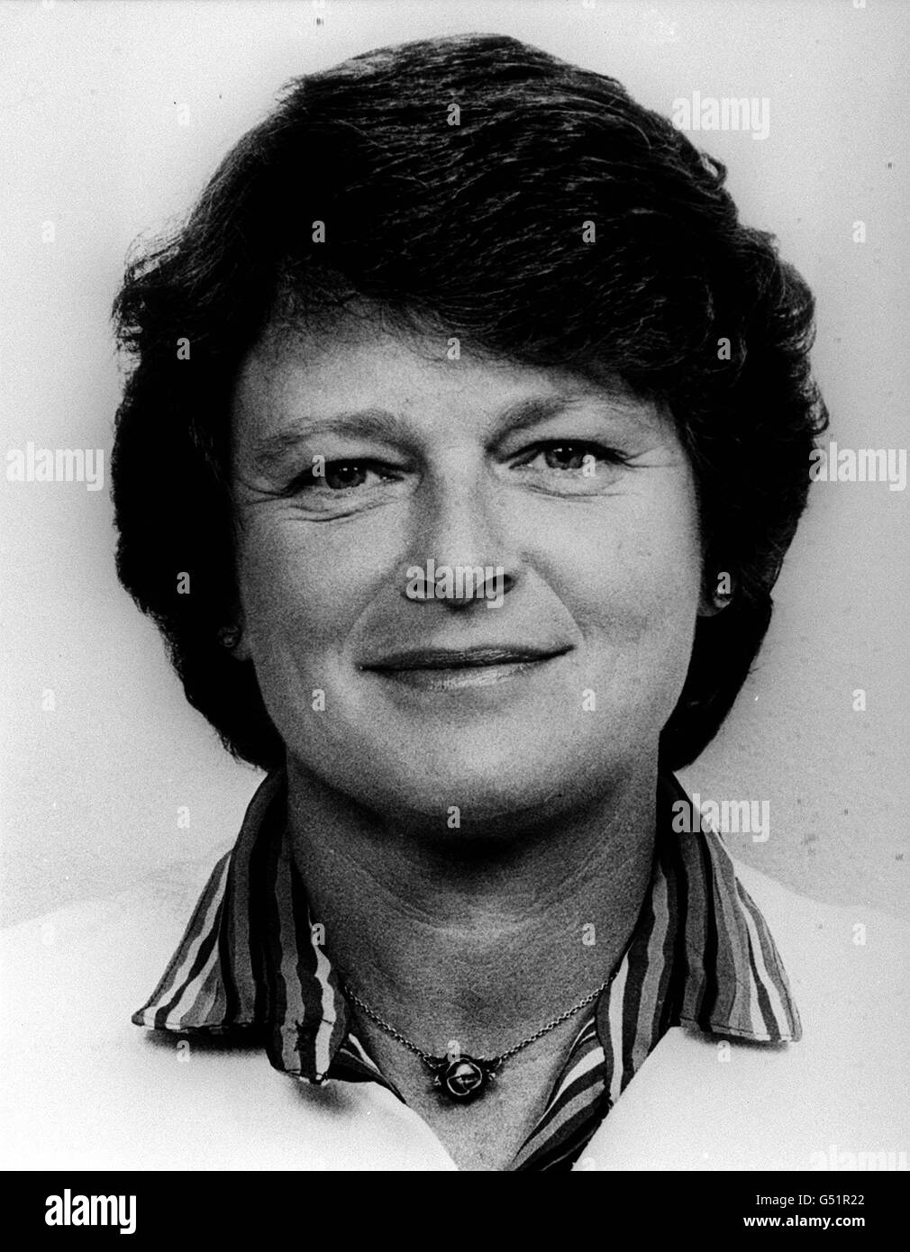 Gro Harlem Brundtland, 47 Premier ministre norvégien du travail, qui est devenue la première femme à occuper le poste de première ministre nordique en 1981. * en mai 1986, à la suite d'un vote de non-confiance du Parlement contre la coalition de centre-droit sous le premier ministre conservateur Kare Willoch, Brundtland a mis sur pied son deuxième cabinet de paty travailliste en cinq ans. Banque D'Images